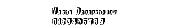 Fuente Mashy Droopshadow.ttf