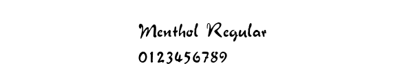 Fuente Menthol Regular.ttf