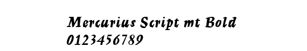 Fuente Mercurius Script mt Bold.ttf