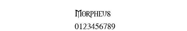 Fuente Morpheus.ttf
