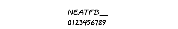 Fuente NEATFB__.TTF