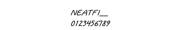 Fuente NEATFI__.TTF