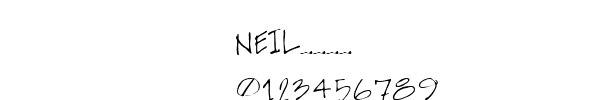Fuente NEIL____.TTF