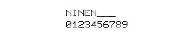 Fuente NINEN___.TTF