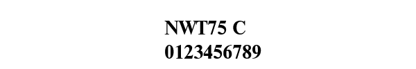 Fuente NWT75 C.TTF