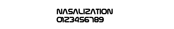 Fuente Nasalization.ttf