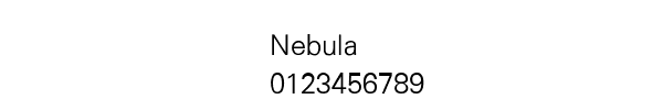 Fuente Nebula Light.ttf