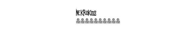 Fuente NekroKids.ttf