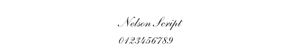 Fuente Nelson Script.ttf
