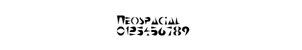 Fuente Neospacial.ttf