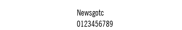 Fuente Newsgotc.ttf