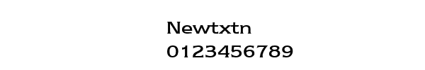 Fuente Newtxtn.ttf