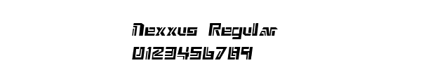 Fuente Nexxus Regular.ttf