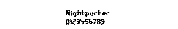 Fuente Nightporter.ttf