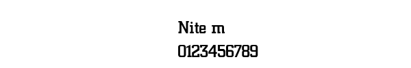 Fuente Nite medium medium.ttf