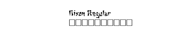Fuente Nixon Regular.ttf