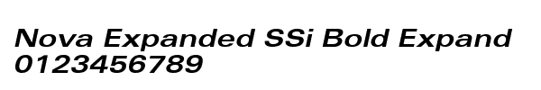 Fuente Nova Expanded SSi Bold Expanded Italic.ttf