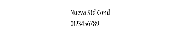 Fuente Nueva Std Cond.ttf