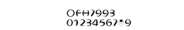 Fuente OFH7993.TTF