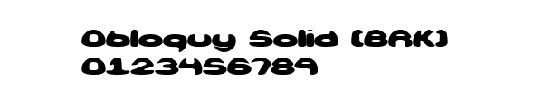Fuente Obloquy Solid (BRK).ttf