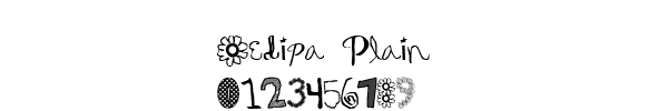 Fuente Oedipa Plain.ttf
