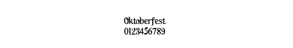 Fuente Oktoberfest.ttf