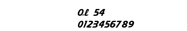 Fuente Ol 54.ttf