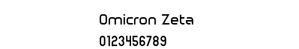 Fuente Omicron Zeta.ttf