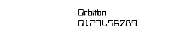 Fuente Orbitbn.ttf