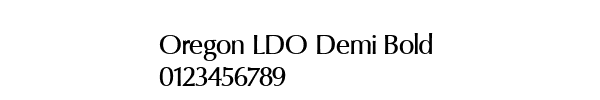 Fuente Oregon LDO Demi Bold.ttf