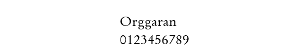 Fuente Orggaran.ttf