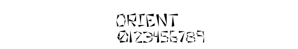 Fuente Orient.ttf