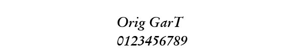 Fuente Orig GarT.ttf