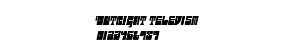 Fuente Outright Televism.ttf