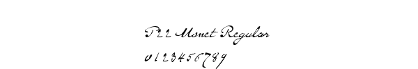 Fuente P22 Monet Regular.ttf