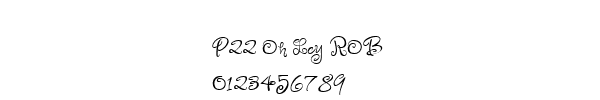 Fuente P22 Oh Ley ROB.ttf