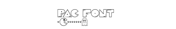 Fuente PAC FONT.TTF