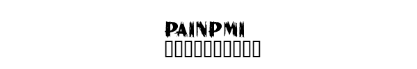 Fuente PAINPMI.TTF