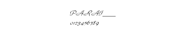 Fuente PARAI___.TTF