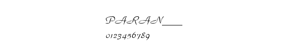 Fuente PARAN___.TTF