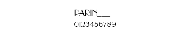 Fuente PARIN___.TTF