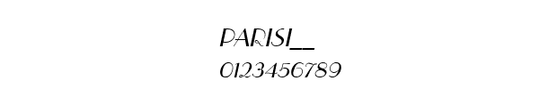 Fuente PARISI__.TTF