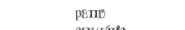Fuente PATTD.TTF