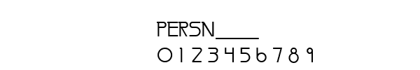 Fuente PERSN___.TTF
