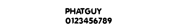 Fuente PHATGUY.TTF