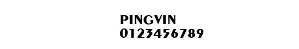 Fuente PINGVIN.TTF