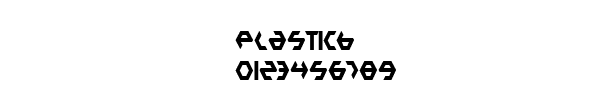 Fuente PLASTICB.TTF