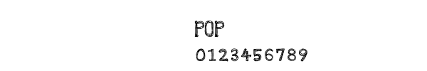 Fuente POP.TTF