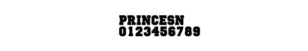 Fuente PRINCESN.TTF