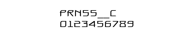 Fuente PRN55__C.TTF